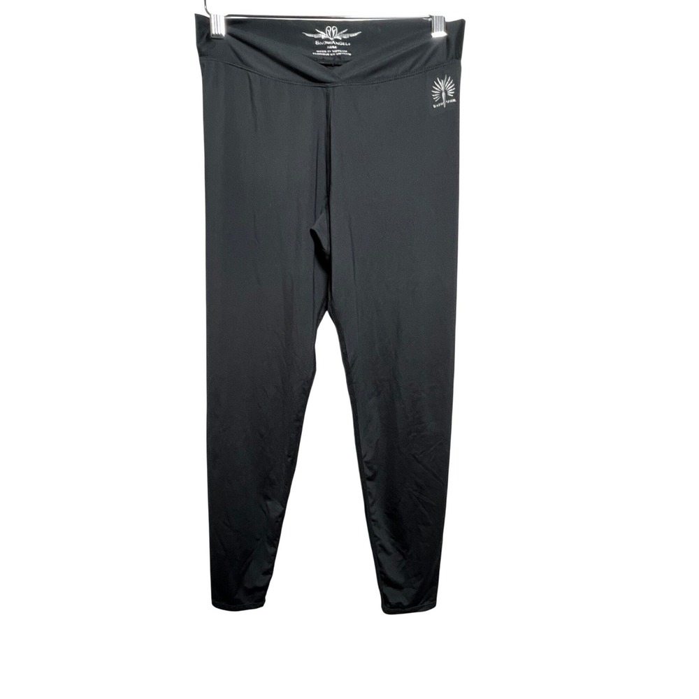 Snow Angel Cybersilk Black Base Layer Leggings Womens Medium Active‎ Tights